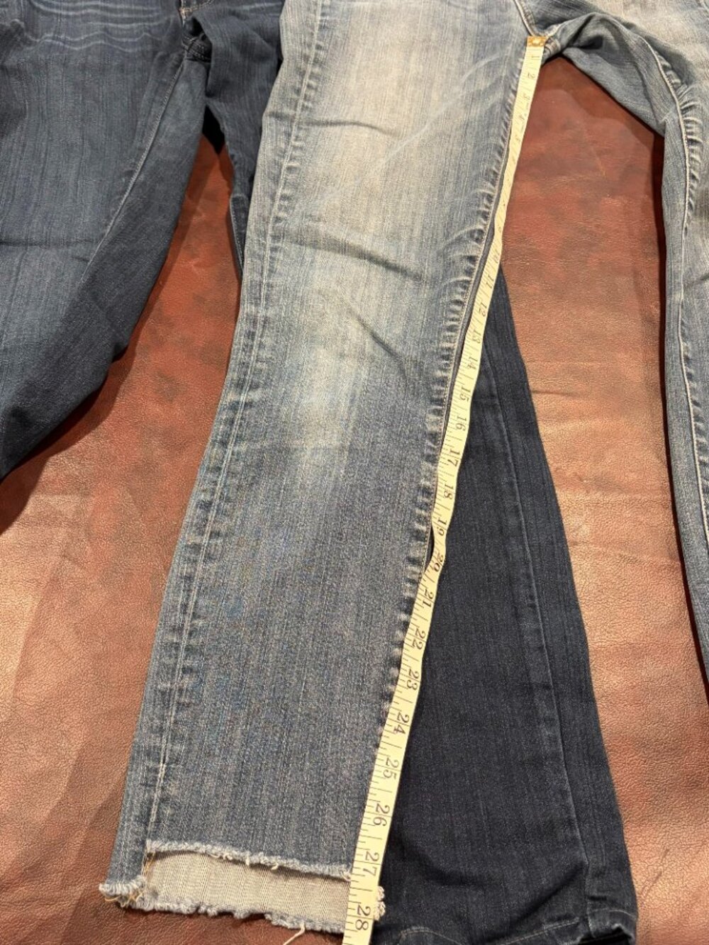 Lot of TWO pairs of Paige jeans, 27 inch waist - Picture 5 of 10